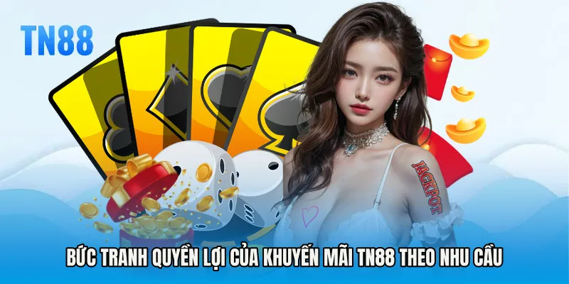 Bức tranh quyền lợi của Khuyến mãi TN88 theo nhu cầu