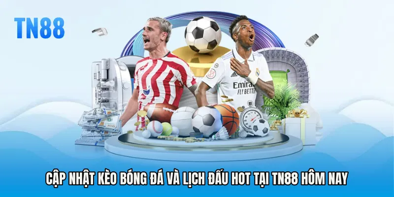 Cập Nhật Kèo Bóng Đá Và Lịch Đấu Hot Tại TN88 Hôm Nay