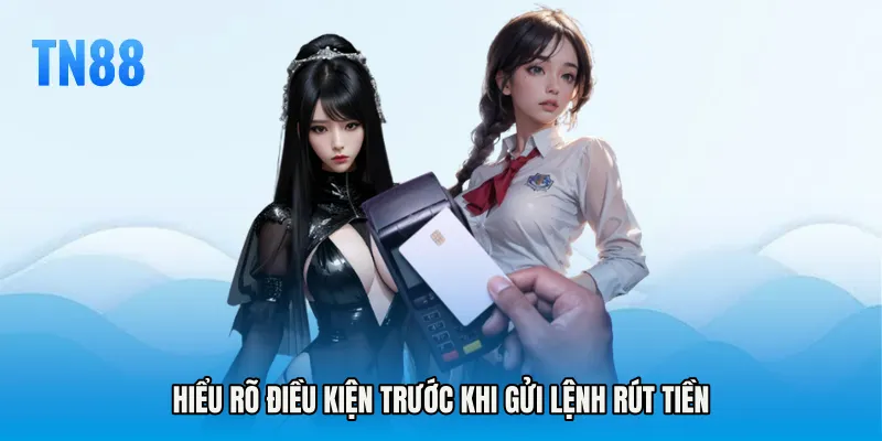 Hiểu rõ điều kiện trước khi gửi lệnh rút tiền